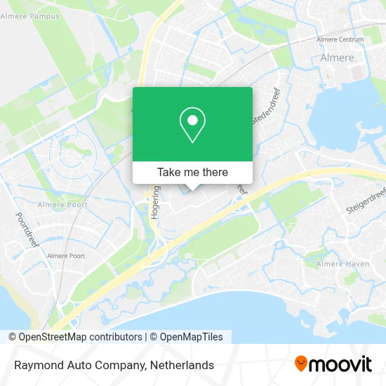 Autobedrijf Raymond map