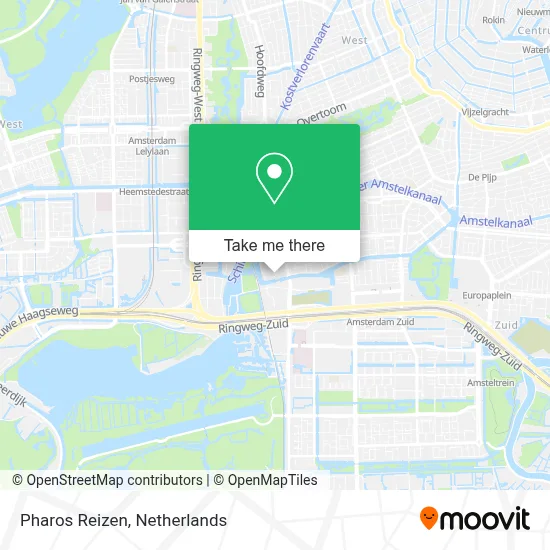 Pharos Reizen map