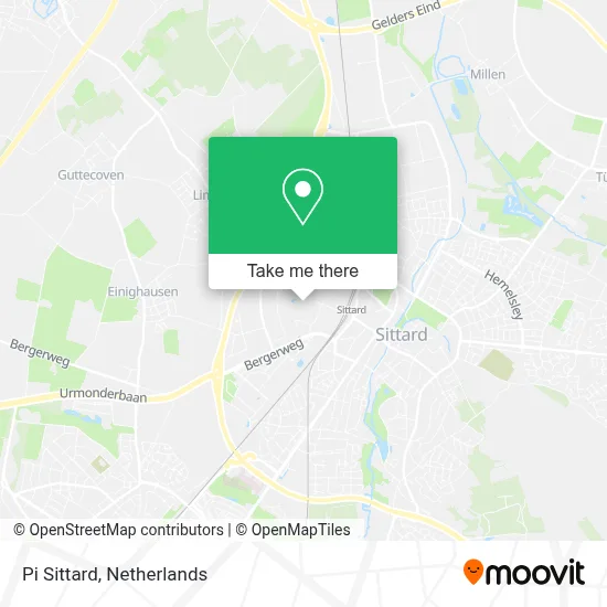 Pi Sittard map