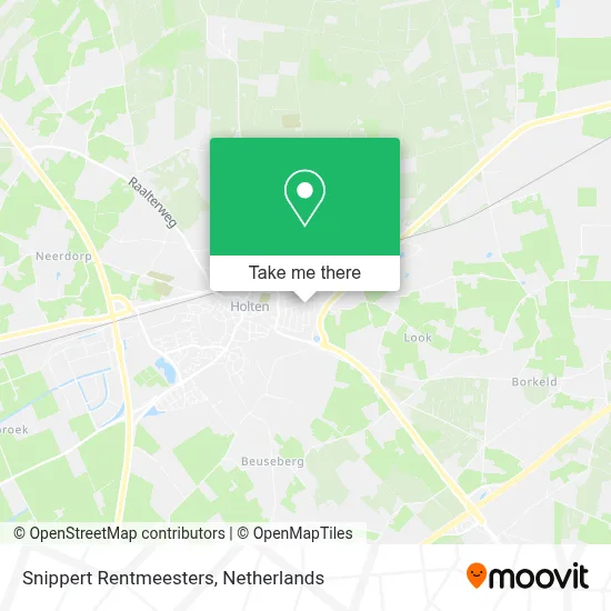 Snippert Rentmeesters map