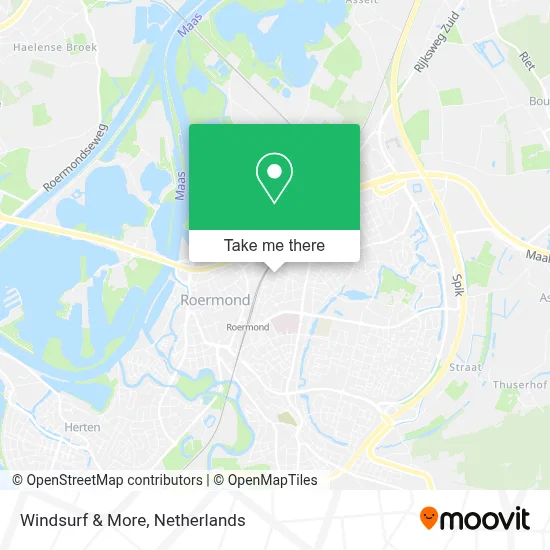 Windsurf & More map