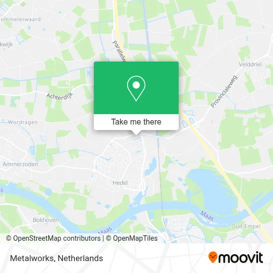 Metalworks map