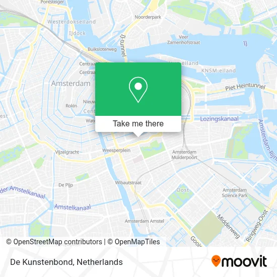 De Kunstenbond map