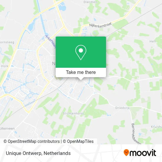 Unique Ontwerp map