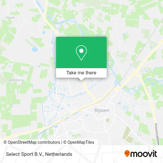 Select Sport B.V. map