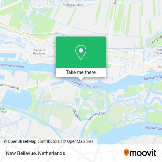 New Bellevue map