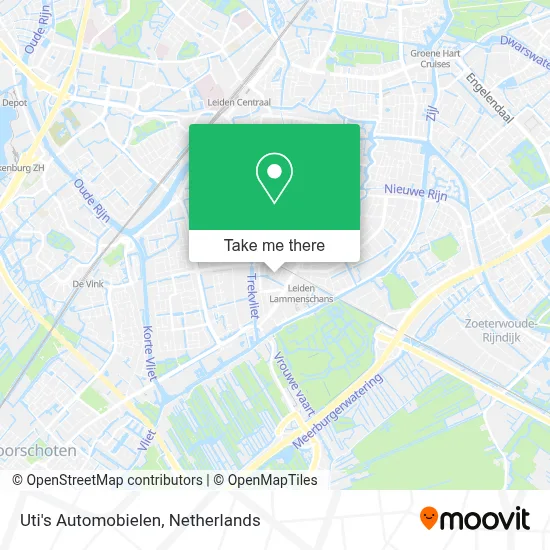 Uti's Automobielen map