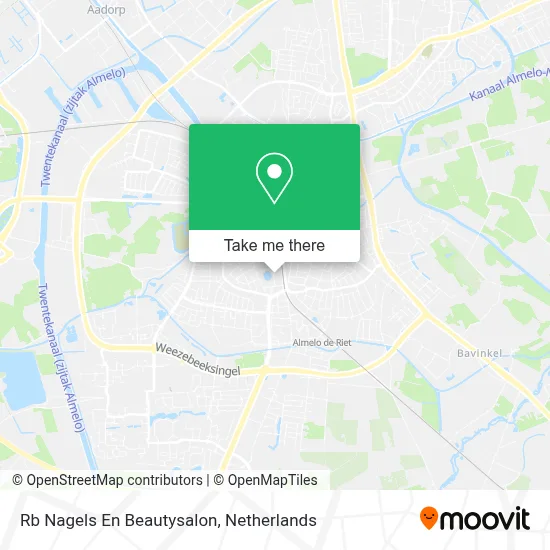 Rb Nagels En Beautysalon map