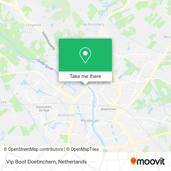 Vip Boot Doetinchem map