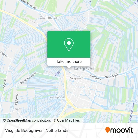 Visgilde Bodegraven map