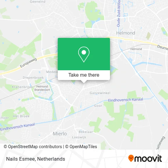 Nails Esmee map