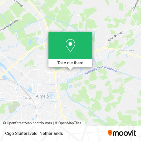 Cigo Sluitersveld map