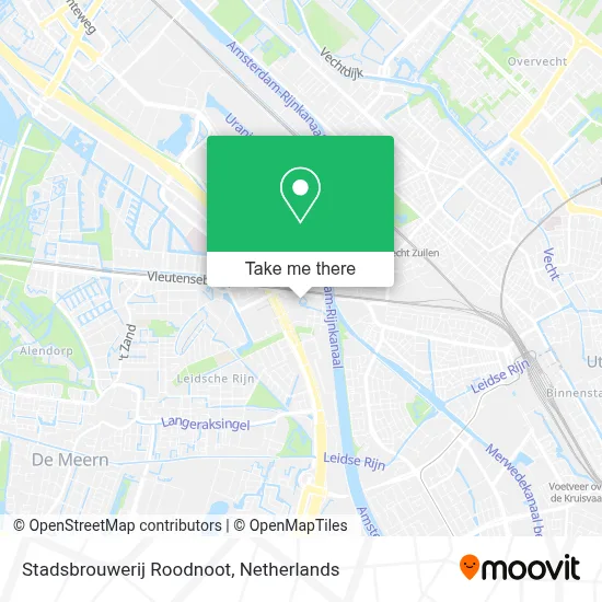Stadsbrouwerij Roodnoot map