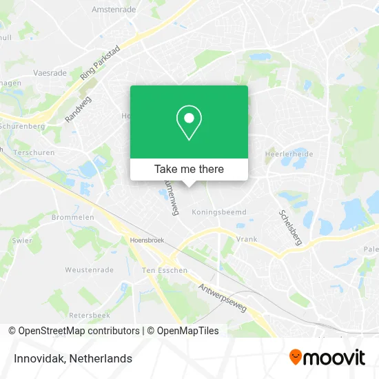 Innovidak map