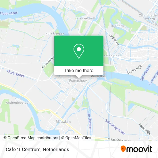 Cafe 'T Centrum Karte