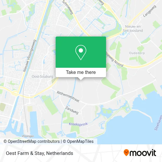 Oest Farm & Stay map