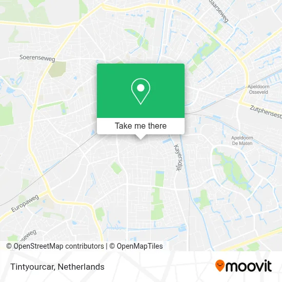 Tintyourcar map