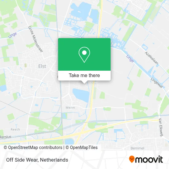 Off Side Wear map