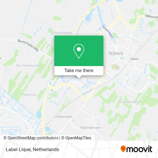 Label Lique map