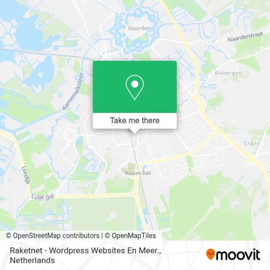 Raketnet - Wordpress Websites En Meer. map
