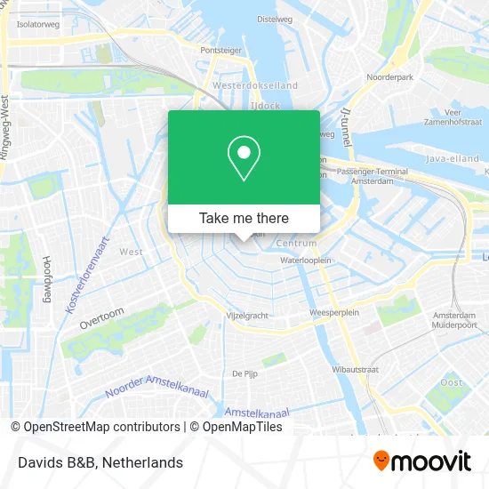 Davids B&B Karte