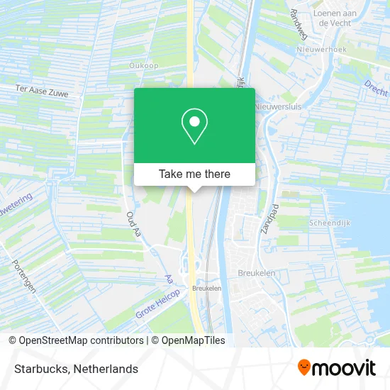 Starbucks map