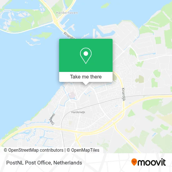Postnl Postkantoor map