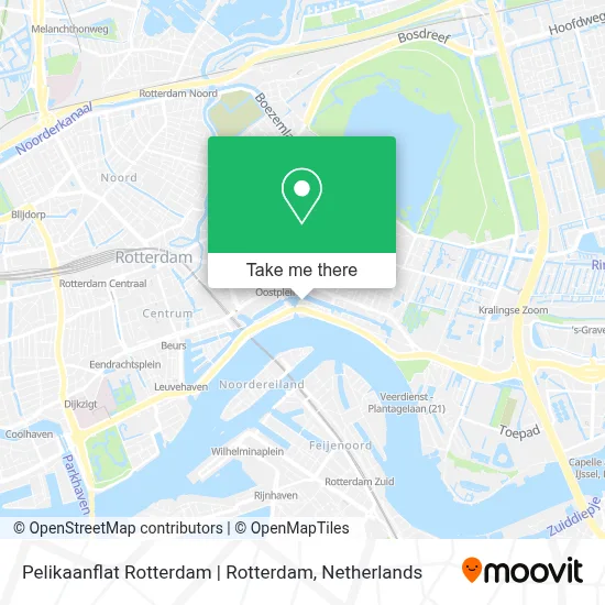 Pelikaanflat Rotterdam | Rotterdam map