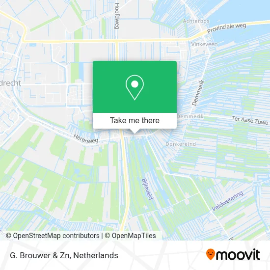 G. Brouwer & Zn map