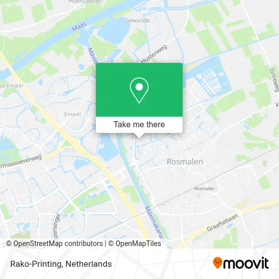 Rako-Printing map