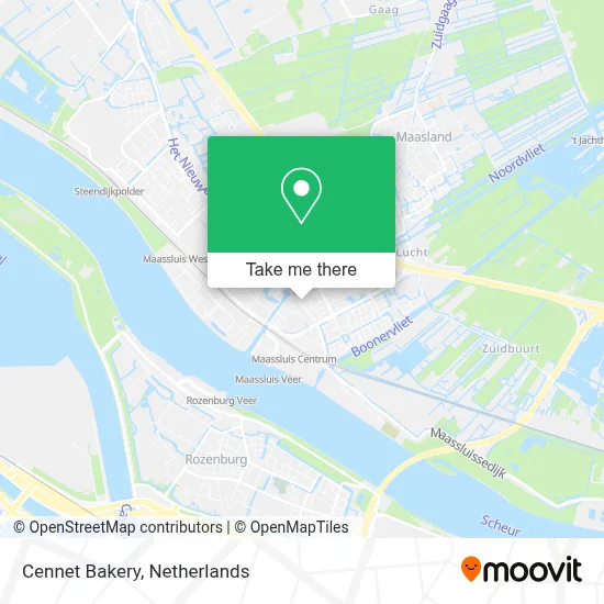 Cennet Bakery map