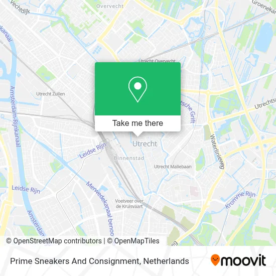 Prime Sneakers And Consignment map