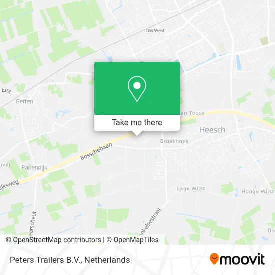 Peters Trailers B.V. map