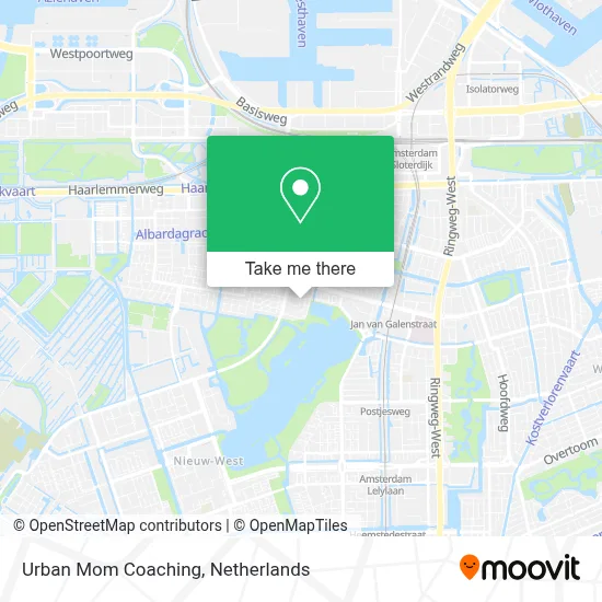Urban Mom Coaching map