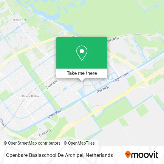 Openbare Basisschool De Archipel map