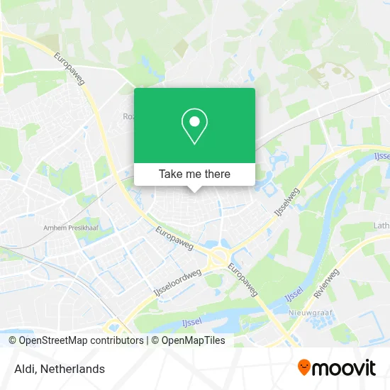 Aldi map