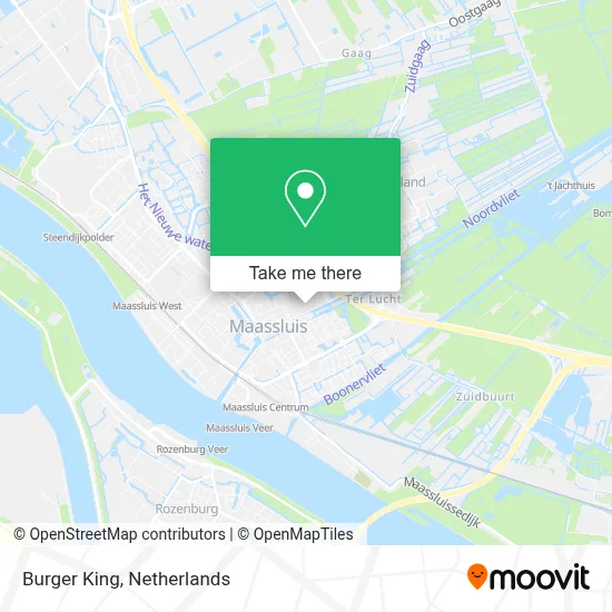 Burger King map