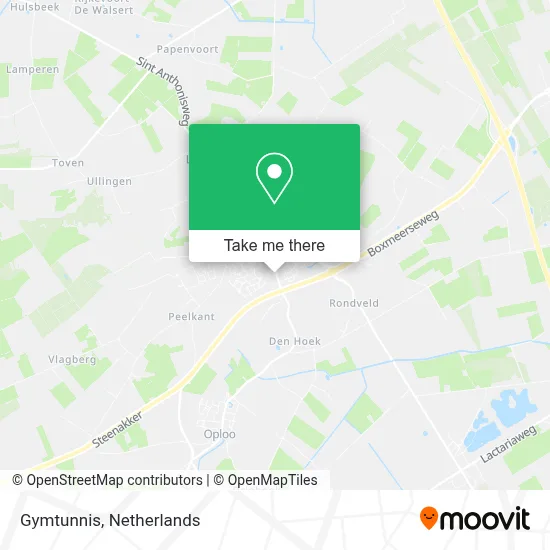 Gymtunnis map