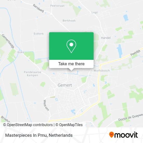 Masterpieces In Pmu map