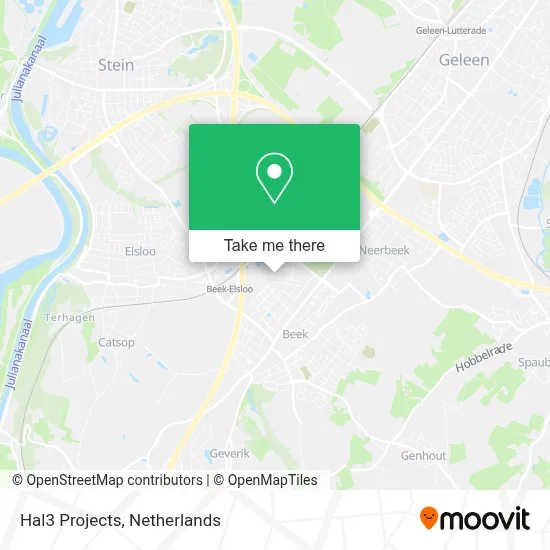 Hal3 Projects map