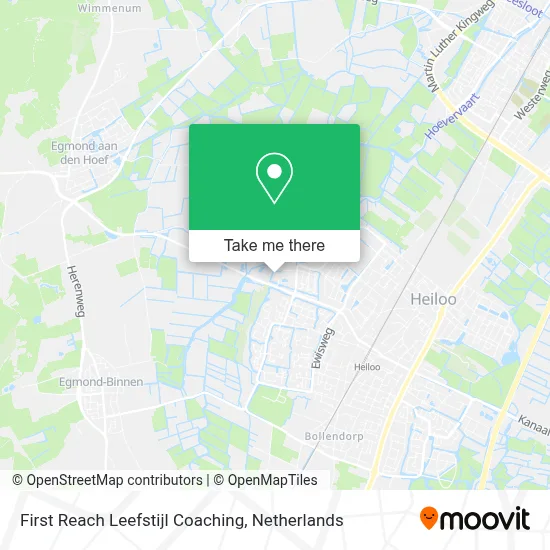 First Reach Leefstijl Coaching map