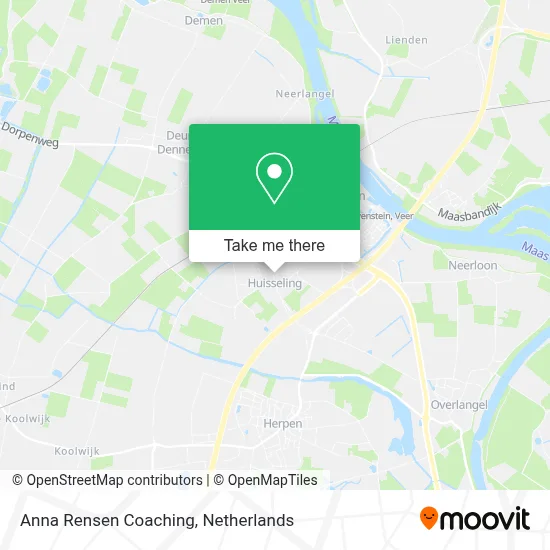 Anna Rensen Coaching map