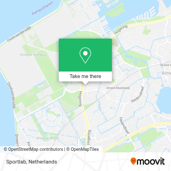 Sportlab map