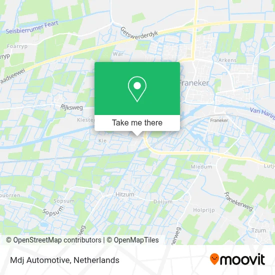 Mdj Automotive map