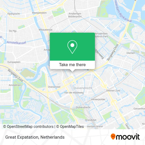 Great Expatation map