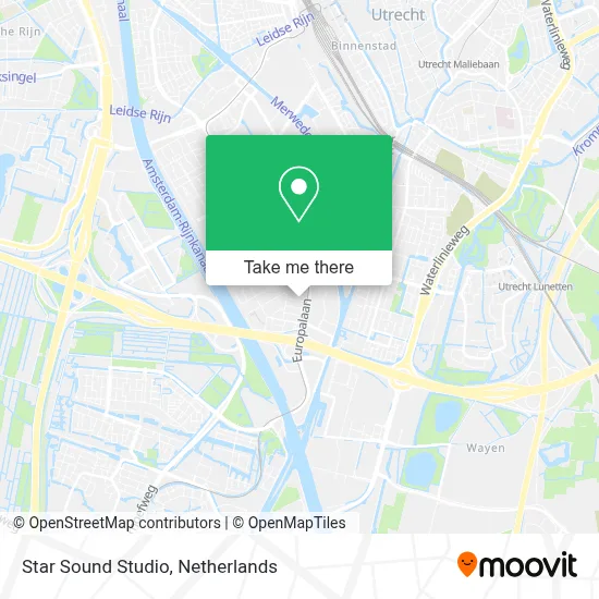 Star Sound Studio map
