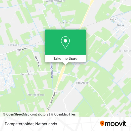 Pompsterpolder map