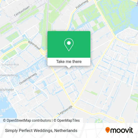 Simply Perfect Weddings map