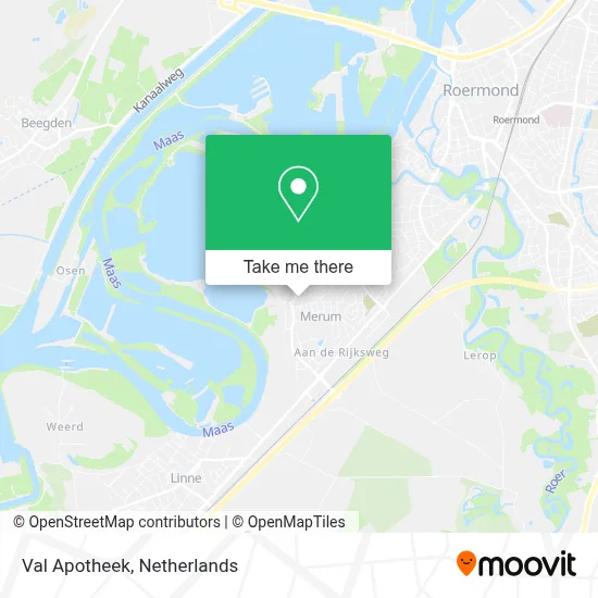 Val Apotheek map