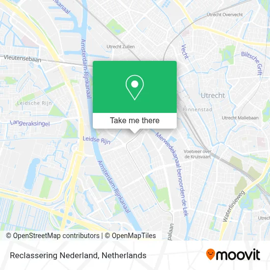 Reclassering Nederland map